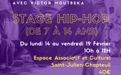 Stage de Hip Hop avec Victor Moutbeka