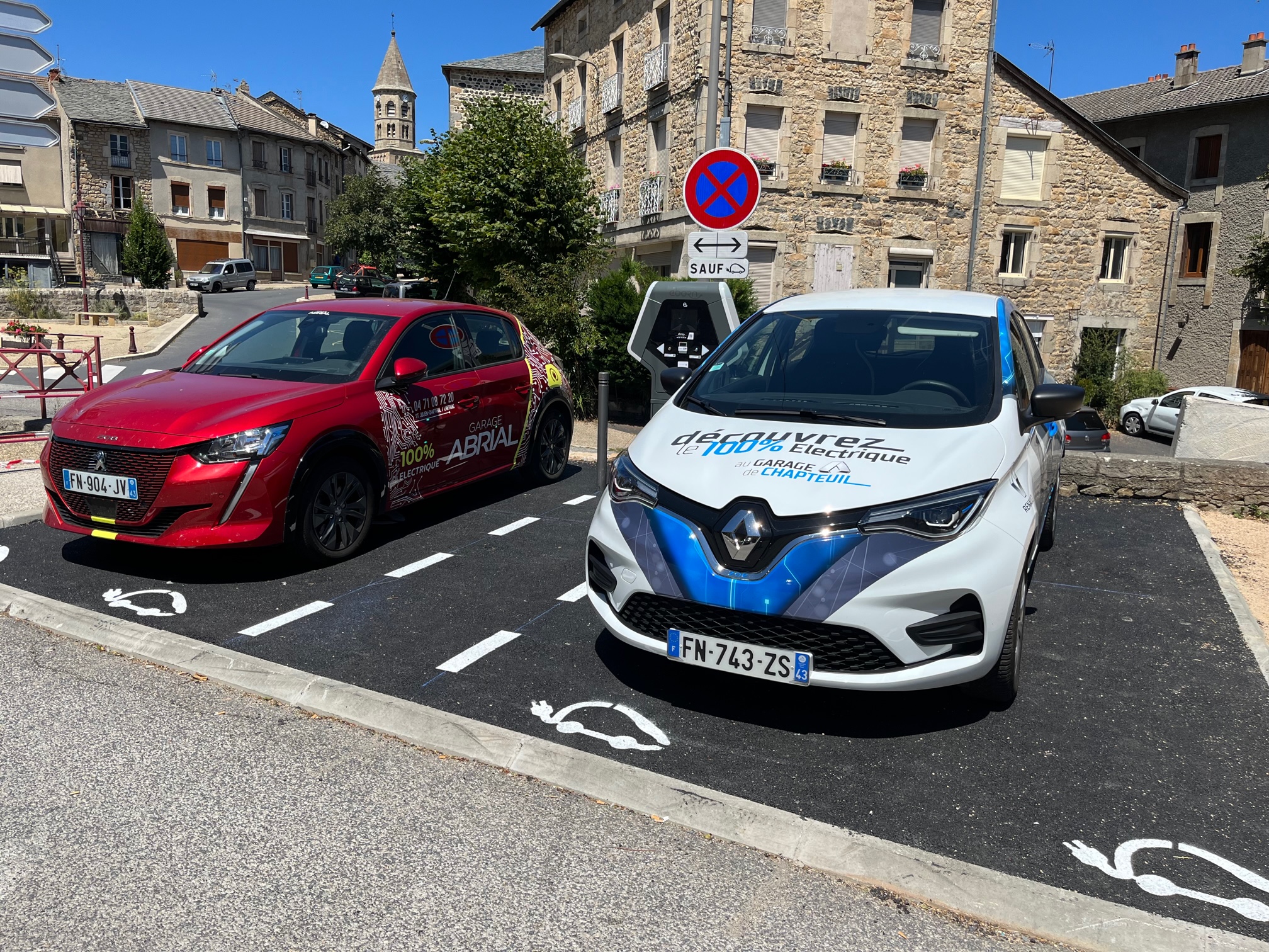 borne électrique