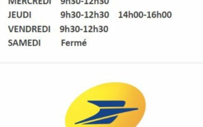 Les nouveaux horaires d’ouverture de la poste à Saint-Julien-Chapteuil