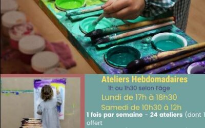 Ateliers hebdomadaires de peintures