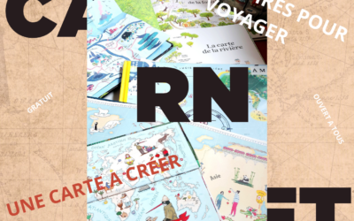 Atelier créatif à la médiathèque : « Des histoires pour voyager, une carte pour créer » mercredi 30 avril