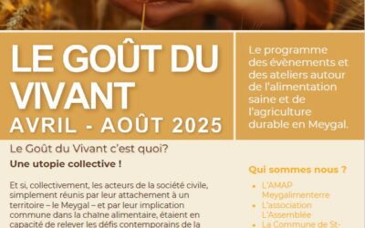 le goût du vivant : programmation complète