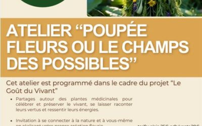 le goût du vivant : atelier poupées