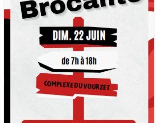 Brocante le 22 juin