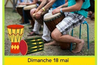 stage percussions africaines le 18 mai