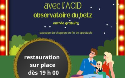 théâtre d’impro acec l’ ACID à l’assemblée du Betz