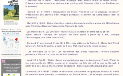 A la médiathèque au mois d’octobre