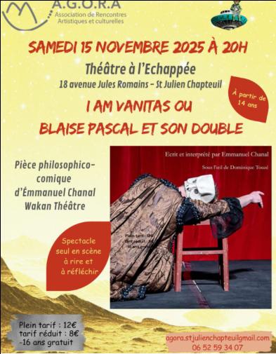 AGORA propose une pièce de théâtre